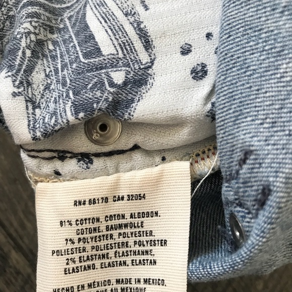 Anthropologie Pilcro denim jean shorts - Picture 5 of 5